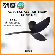 NSB FAN AERATRON AE3+/ AE3+ Wifi Ready 43 / 50 / 60 Inches DC MOTOR REMOTE CONTROL CEILING FAN