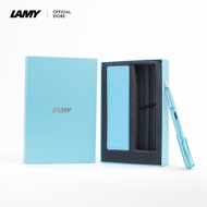 เซตปากกาหมึกซึม LAMY Box Set Pouch safari fountain pen aquasky