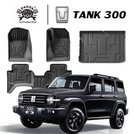[Panda] TANK 300 Car floor carpet【2024 - Present】Automotive Floor Mats Car Carpet TPE material is th