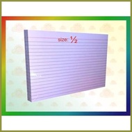 ☢ ▬ ☏ Index Card ( 1/2, 1/4, 1/8)