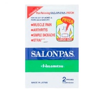 Salonpas Pain Relief Large Patch (2 Patches x 13cm x 8.4cm)
