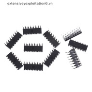 # exten # 10PCS CD4017BE 4017 CD4017 Decade Counter Divider IC .