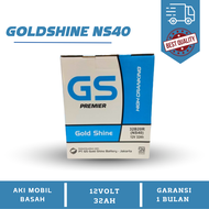 aki mobil GS Gold Shine NS40 Daihatsu Taruna accu basah