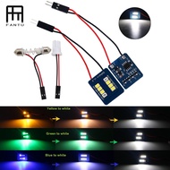 FANTUDZ 1X Festoon T10 W5W C10W 194 2835 Dome Blue Pink Green ICE blue  to White T10 Car Dynamic Can