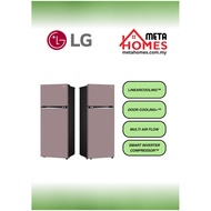 LG 493L Top Freezer Fridge in Clay Pink Finish GN-B452PPFK