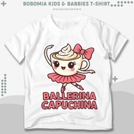 Bobomia Kids T-Shirt Anomali Brainrot Ballerina Cappuchina | Distro Clothes for Boys and Girls (0-10