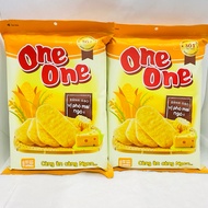 THÙNG 10 GÓI BÁNH GẠO ONE ONE VỊ PHÔ MAI NGÔ 118G HAY VỊ NGỌT DỊU 150G