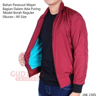 Jaket Kerah Baseball Parasut Mayer