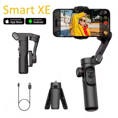 Folding Handheld Gimbal Smart XE 3-Axis Phone Gimbal Stabilizer With Focus Wheel for iOS Android iPh