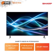 Sharp Google TV HJ6000X 50"-65" AQUOS 4K UHD Ultra Clarity DIsplay 4TC50HJ6000X 4TC55HJ6000X 4TC65HJ
