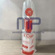 Thick Oval Plastic Cups 10 oz 12 0z 14 oz 16 0z Contents 50 pcs Plastic Cup Disposable Cup