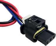 LIZAPUS 3-Pin Park Assist Sensor Connector Compatible with Ram 1500 2019-2022 6MK25TZZAA Pigtail Har