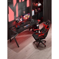 ◄✽☫Slate gaming table and chair set desktop computer table light luxury home desk gaming game table full set of one tabl