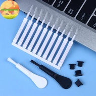 Zhongyanxi Cell Phone Charging Port Dust Plug With Cleaning Brush For 14 13 12 8 Pro Max Plus Type C