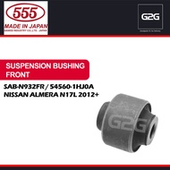 Suspension Bushing 555 SAB-N923FR / 54560-1HJ0A Nissan Almera N17L 2012+