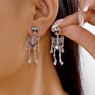 Halloween Earrings Creative Skull Earrings Personalized Funny Party Earrings