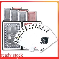 6 pcs plastic poker card  poker card plastic plastic playing card playing card plastic