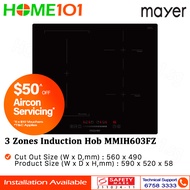 Mayer 3 Zones Induction Hob MMIH603FZ