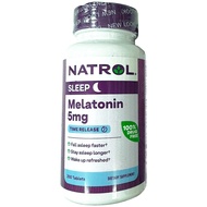 美國Natrol 褪黑激素 緩䆁性 5毫克 250片