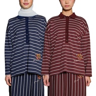 Poplook Aur Drop Shoulder Polo Shirt