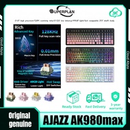 AJAZZ AK980max magnetic axis mechanical keyboard for esports games, wired customized hot swappable, 