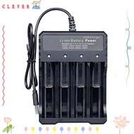 CLEVER 18650 Battery Charger 16340 10440 LED Universal Smart Charging