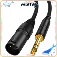 MURRAY 6.35 mm to XLR 1/4 Inch TRS Metal Shell Balanced