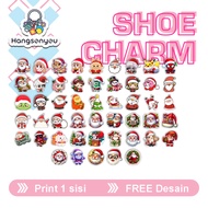 StreetPop Charm - CUSTOM ACRYLIC - SANTA CLASS CHARACTER SERIES V.02 - PVC Sandal Pin