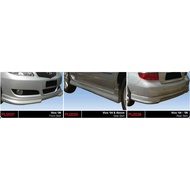 Toyota vios 2005 2006 2007 OEM bodykit body kit front side rear skirt lip