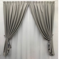 #B8 Ready Made Curtain 99%Blackout Siap Jahit Langsir Langsir RAYA Kain Tebal 100%Polyester Blackout