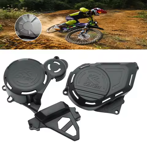 Engine Clutch Guard Water Pump Cover Ignition Protector Motorcycle For ZS172FMM-5 Engine ZongShen PR