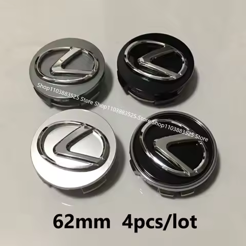 4pcs 62mm Car Wheel Hub Center Caps for Lexus RX300 NX300 CT LS LC RZ IS NX IS350 ES300 GS350 CT200h