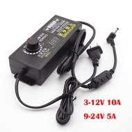 Universal Power Supply Adapter Adjustable LED Display 3V 12V 10A 9V 24V 5A AC to DC 14 16 18 20 24V 220V To 12V Charger