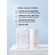 Soohwa retinol 0.3 intensive cream helps whiten skin, removes old horny layer on the skin, tightens 