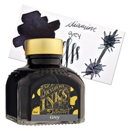 British Diamine Fountain Pen Ink Bottle, Diamine Gray Ink Bottle 80ml