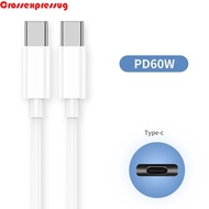 VORTEX Type C Cable Male to Male 0.3m/0.5m 1PC USB C Wire Data Line Sync Wire Digital Cables Type C 