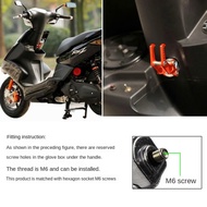 Aluminium Alloy Motorcycle Handlebar Pothook Electric Motor Scooter Handle Bar Hook Helmet Rack For Universal