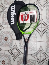 smooth responsive power wilson 成人鋁合金網球拍 4 3/8