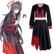 Game Azure File/Azure File Sword Azure Crane City/Sword Azure cosplay Costume jk Uniform Blue Archiv