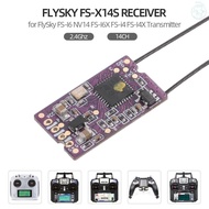 FlySky FS-X14S 2.4G 14CH AFHDS 2A RC Receiver Support PPM S.BUS Output for NV14 I6X I6S I6 I4 Transm