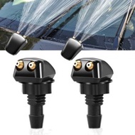 2 ชิ้น Universal ด้านหน้ากระจกเครื่องซักผ้า Wiper Sprayer สำหรับ Honda City Odyssey Civic Crv Hrv Ja