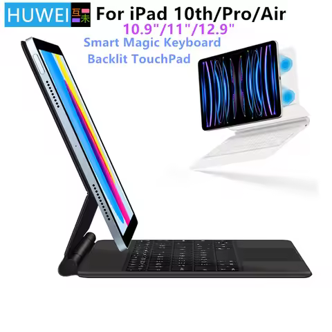 Magic Keyboard for iPad Pro 11 12.9 Air 4 Air 5 for iPad 10th Generation Pro 12.9 6th 5th 4th 3rd Ge