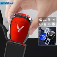 Vinfast Alloy Car Seat Belt Clip Extender Safety Seatbelt Lock Buckle Plug Thick Insert Socket Exten