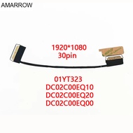 Laptop LCD/LVD Screen Cable for Lenovo Thinkpad T590 P53S T15 P15S 01YT323 DC02C00EQ10 DC02C00EQ20 DC02C00EQ00