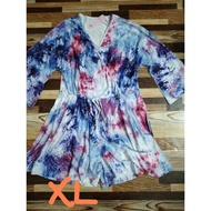 Personality women's dress size XL/XXL plus size dress