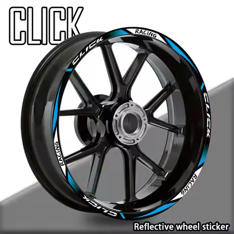 For CLICK160 150 125I click 125i 125 Click 150 150i Motorcycle Accessories Decor Wheel Reflective St