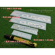 cuzco sticker car logo