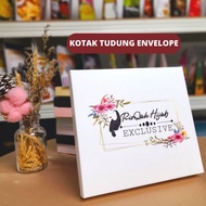 1PCS KOTAK TUDUNG ENVELOPE/SCARVE BOX/hijab BOX/Scarf Box /Kotak Telekung/Cetak kotak jenama sendiri.