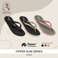 [ORIGINAL!!] Fipper Slipper Slim Series Women Lady Comfort Casual Travel Getah Selipar Kasut Perempu