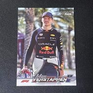Topps Paddock Pass 2024 F1 Racing Card Collection Max Verstappen Red Bull Pass Vòng Quanh Red Bull R